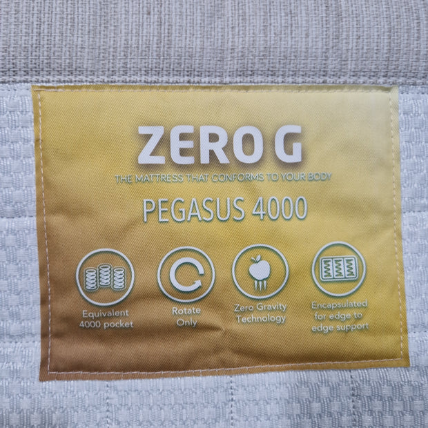 4’6 PEGASUS 4000 Mattress - Shop Floor Model