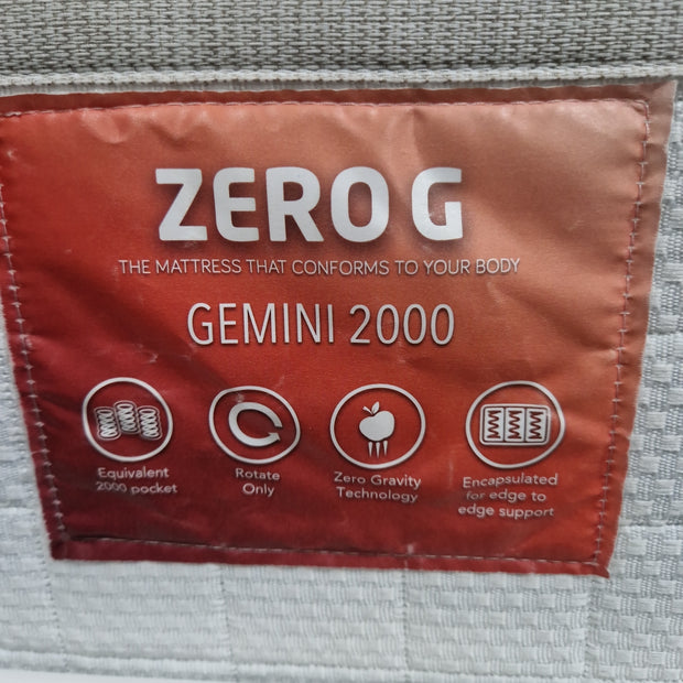 4’6 GEMINI 2000 Mattress - Shop Floor Model