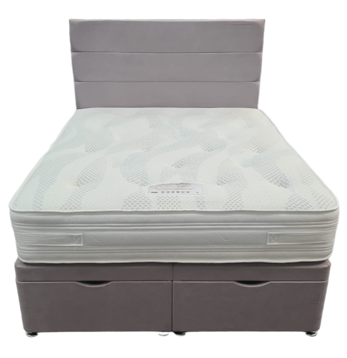 Chatham 1000 Pocket Mattress inc Divan Ottoman and Matching Headboard