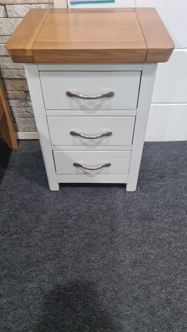 Boston 3 Drawer Bedside