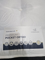 4'6 (Double) PREMIUM ORTHO Mattress Including 2 Drawer Base & Headboard