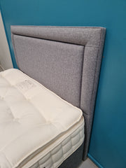 5'0 King Size Pillow Top Classic 2 Drawer Firm Edge Divan Set Including Free Floorstanding Headboard