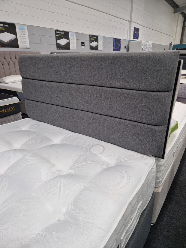 4'6 (Double) PREMIUM ORTHO Mattress Including 2 Drawer Base & Headboard