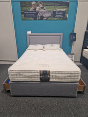 5'0 King Size Wool Origins 8 2 Drawer Firm Edge Divan Set Including Free Floorstanding Headboard