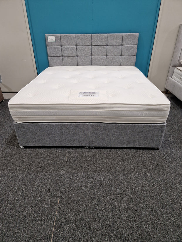 6'0 (Super King) Harmony 1000 2 Drawer Set Including Free Strutted Whitney Headboard