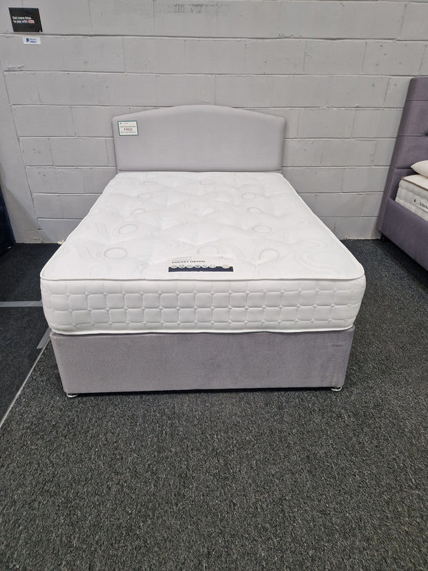 4'6 (Double) PREMIUM ORTHO Mattress Including 2 Drawer Base & Headboard