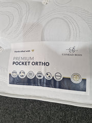 4'6 (Double) PREMIUM ORTHO Mattress Including 2 Drawer Base & Headboard