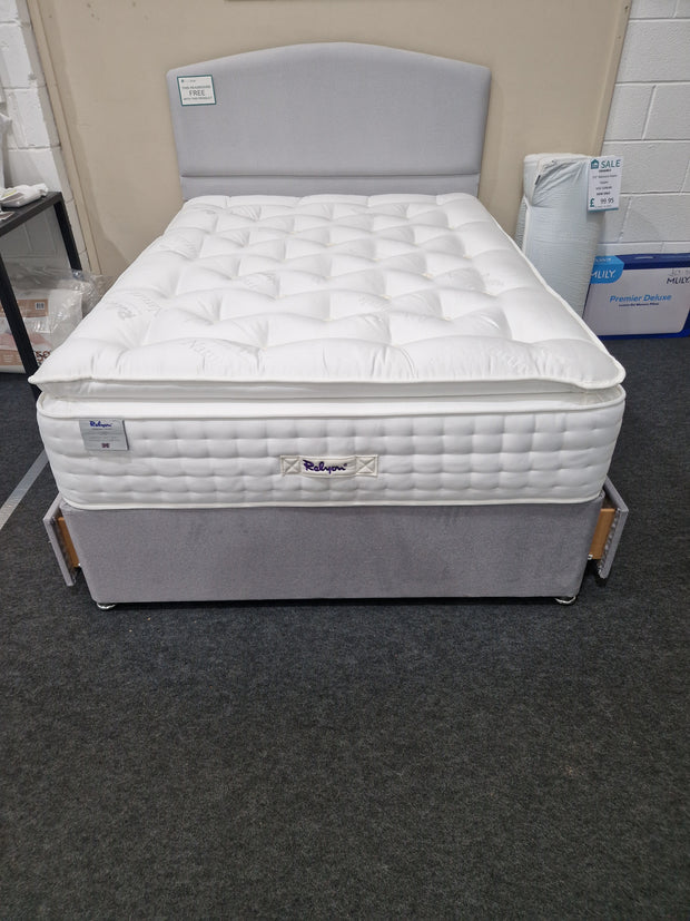 4'6 (Double) HENLEY 3000 Mattress Including 2 Drawer Base & Headboard