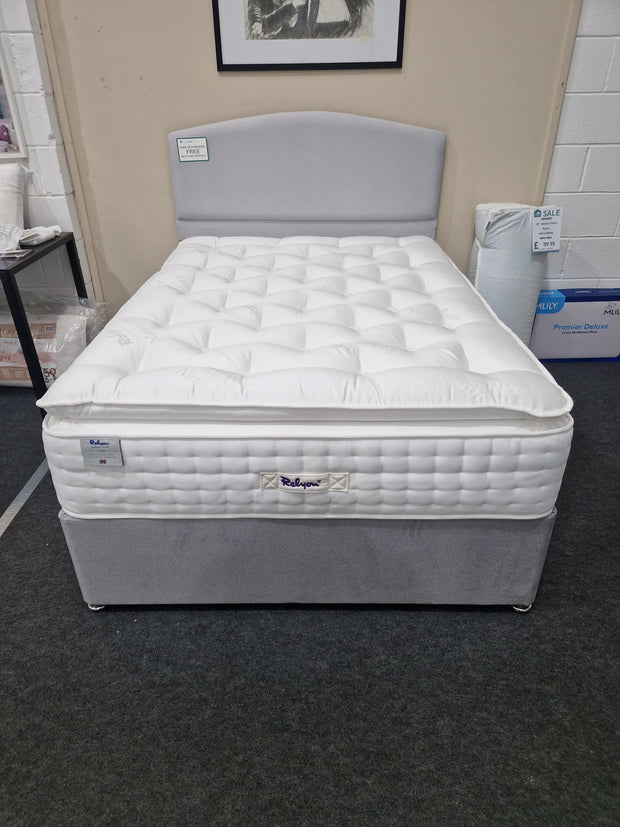 4'6 (Double) HENLEY 3000 Mattress Including 2 Drawer Base & Headboard