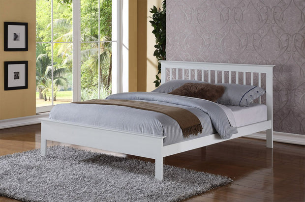 The Trent Bed Frame - White