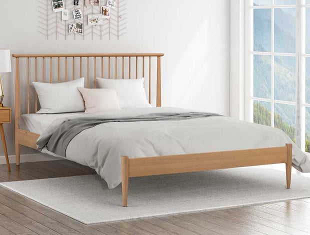 The Eden Bed Frame - Light Oak